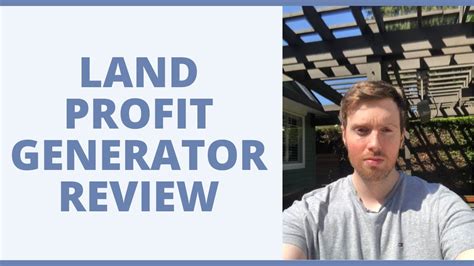 land profit generator.